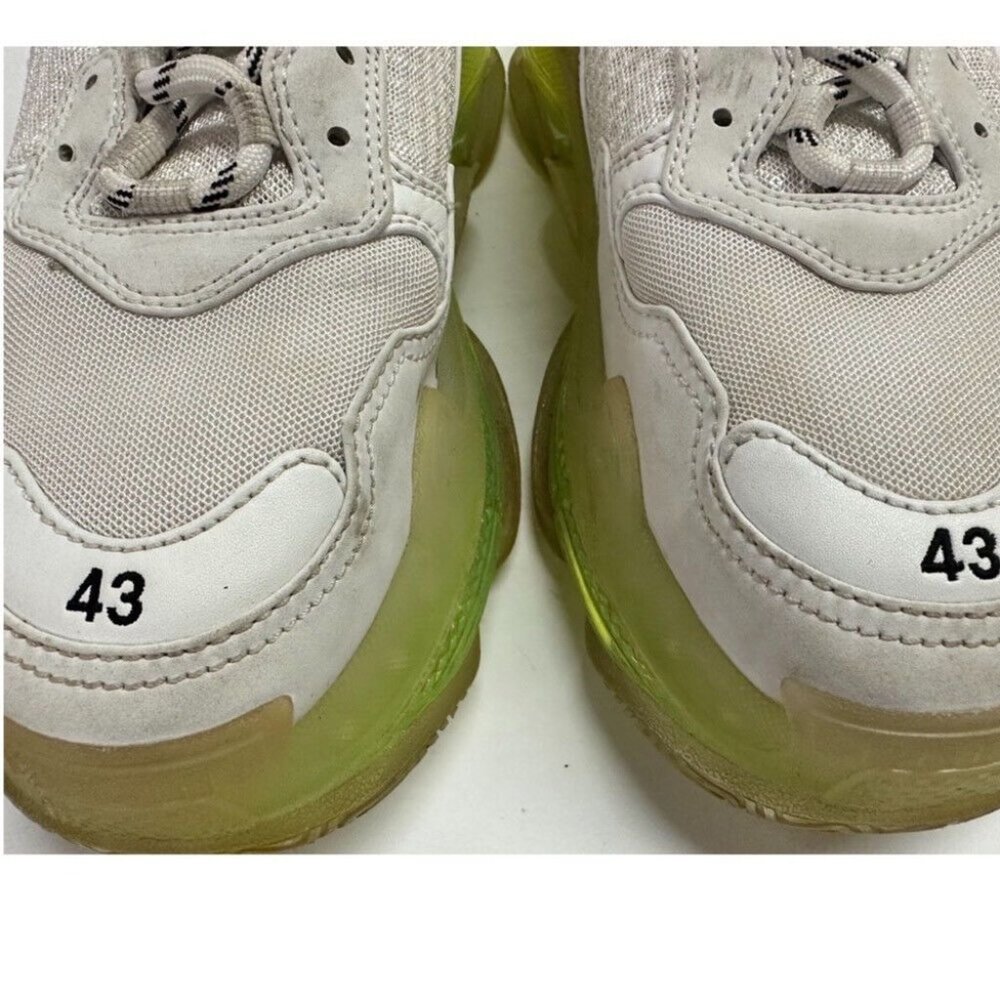 Balenciaga Triple S clear soles  sneakers shoes 521624 MENS US 10 EUR 43 - Picture 6 of 12